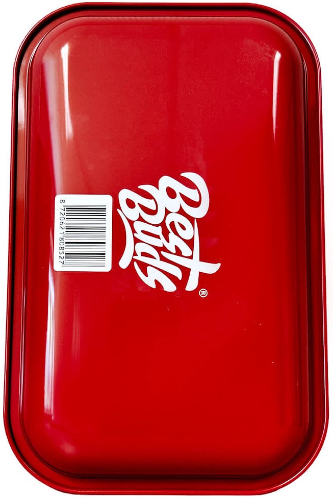 Best Buds Zushi Metal Rolling Tray – Medium (17 × 28 cm)