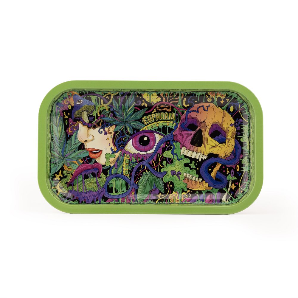 Euphoria Metal Rolling Tray Enchanting – 270 × 160 mm
