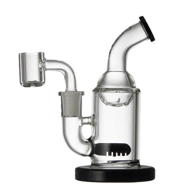 Groove Micro Tube-glasrig, klar og sort