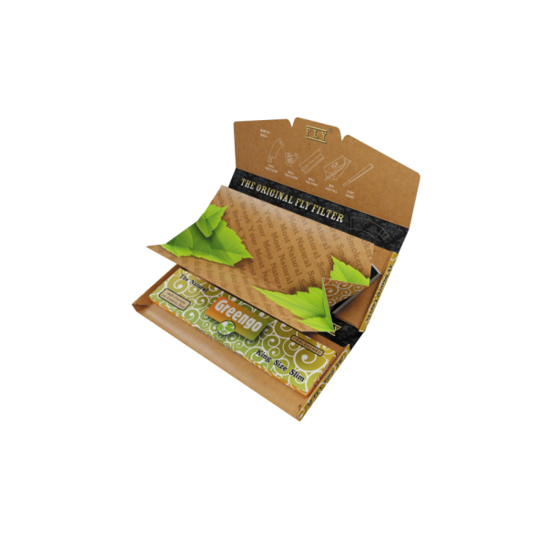 GREENGO/FLY Tray Set – Black Silk 32 stk.