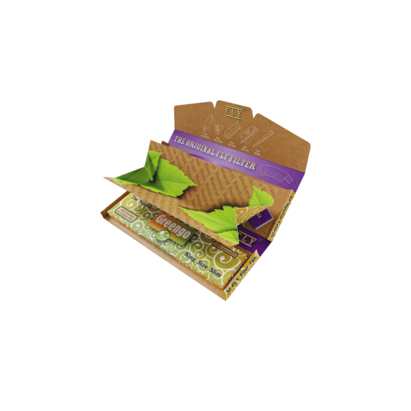 GREENGO/FLY Tray Set – Purple Silk 32 stk.