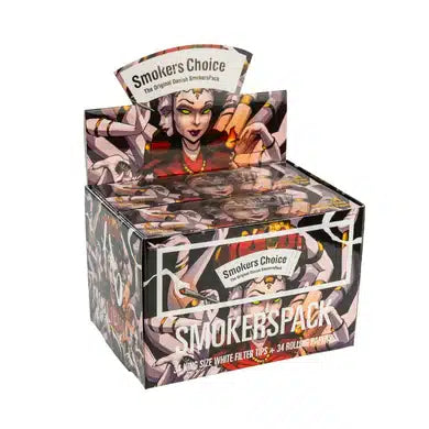 SmokersPack SmokeGirl King Size White - 10 pcs. kasse
