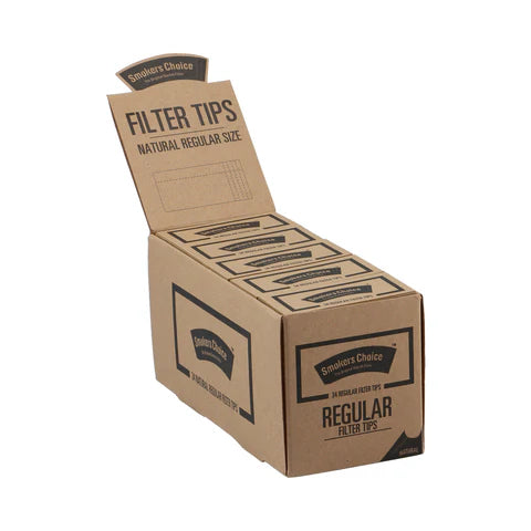 Smokers Choice King Size Brown Filter Tips -  34 Filter Tips