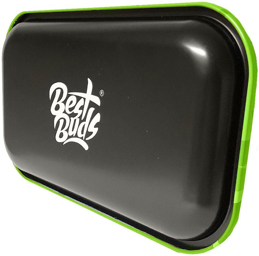 Best Buds Lemon Haze Metal Rolling Tray Long – 16 × 27 cm