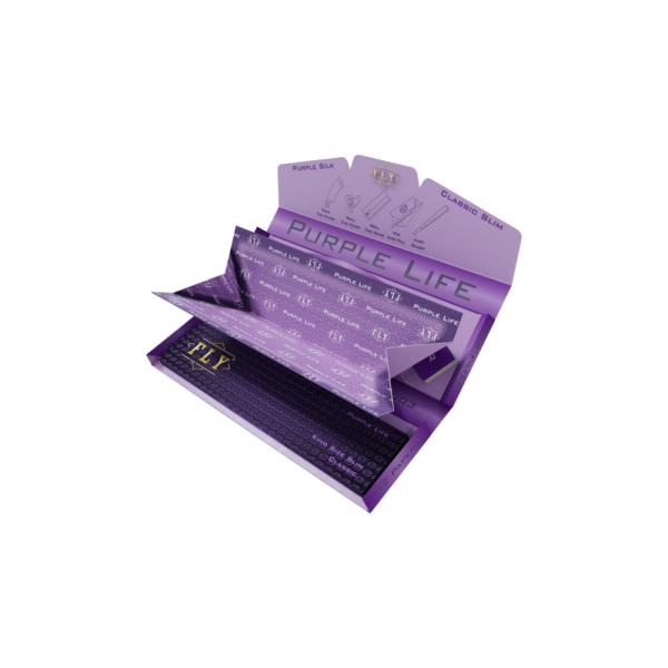 FLY CLASSIC Tray Set – Purple Silk 32 stk.